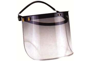 Essafe Barete Takılabilen Siperlik (20x40 cm, 1 mm) Şeffaf GE1220+GE1240 CE EN 166 - GE1255