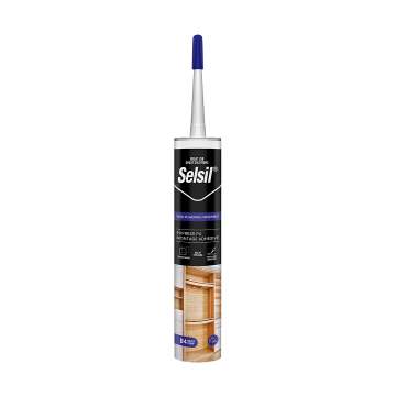 Selsil Poliretan PU Express Sıvı Çivi D4 Dolap Toplama 300 ml Şeffaf