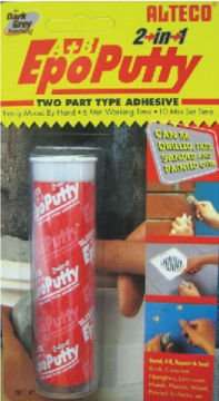 Alteco Alteco Putt - 50G - K İkisi Bir Arada Çelik Macun - ALTECOPUTTY-50G-K