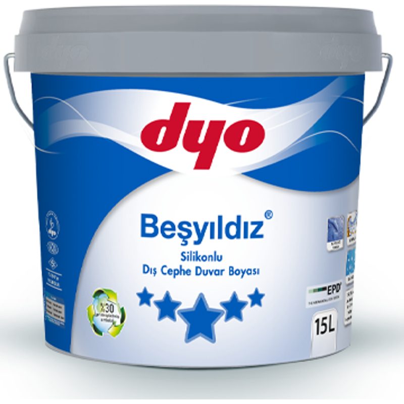 Dyo Dış Cephe Silikonlu Boya 15 L