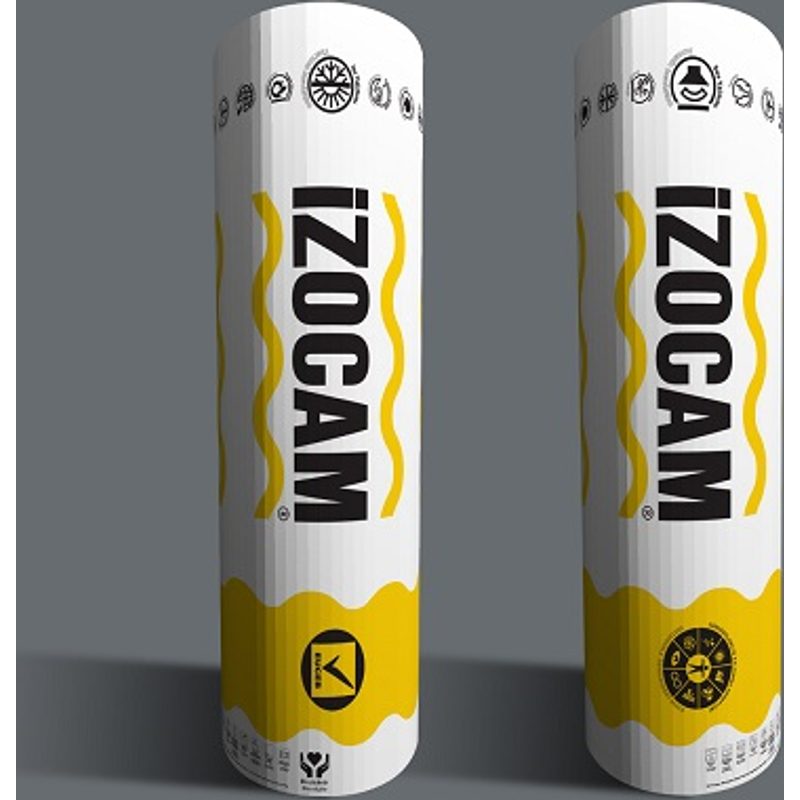 Izocam Cam Yünü Rulo 5 cm