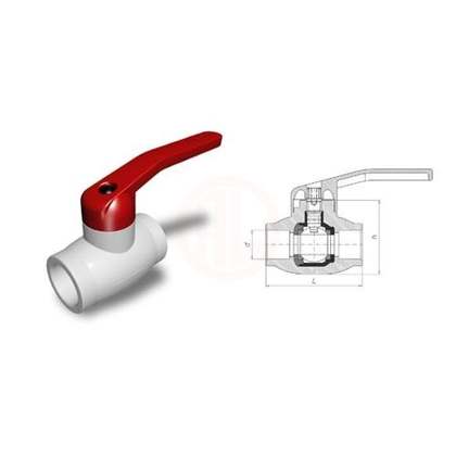 Fırat PPR Küresel Vana Ø20 mm