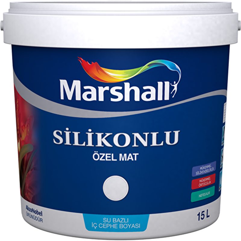 Marshall İç Cephe Silikonlu Boya 15 L