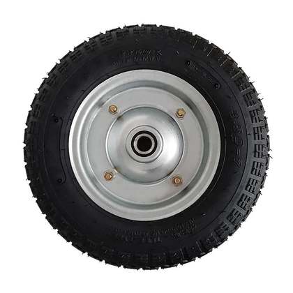 Havalı Şişme El Araba Tekeri Rulmanlı Metal Jant 350mm
