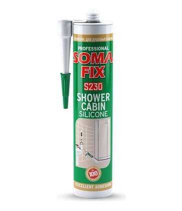 Somafix Duşakabin Silikonu Şeffaf 280ml
