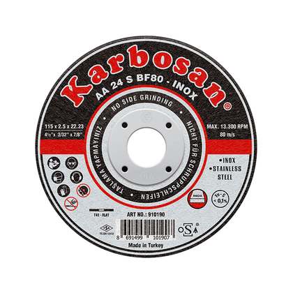 Karbosan İnox Kesici Disk Thin Line 115x1.0x22.23