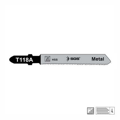 SGS Öztürk SGS Metal Dekupaj Ağzı 77mm x 7,9mm T318A 5 Adet