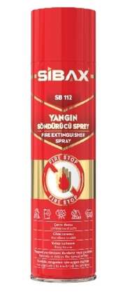 Siba Kimya Sibax SB112 Yangın Söndürücü Sprey 600ml