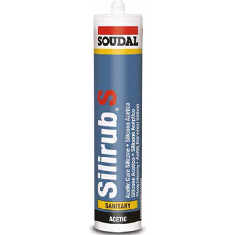Soudal Asetik Silikon Şeffaf 280 ml