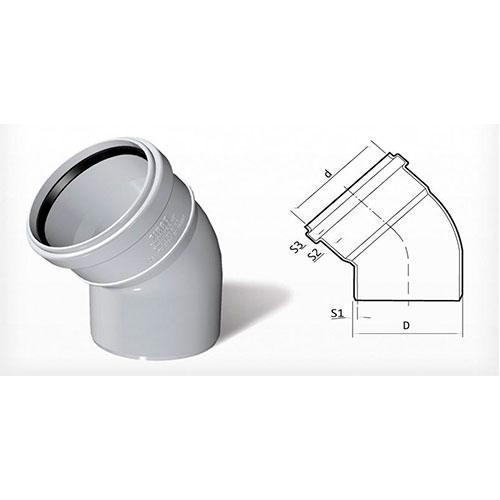 Fırat Dublex 45x50 Açık Dirsek