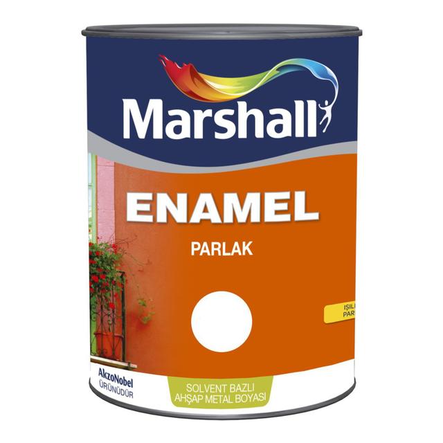 Marshall Enamel Parlak Gümüş 2.5Lt