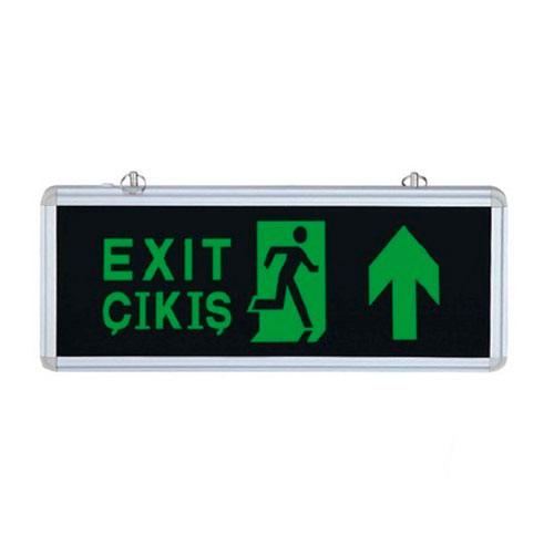 Çift Yönlü Acil Yönlendirme Armatürü Exıt Çıkış Yukarı