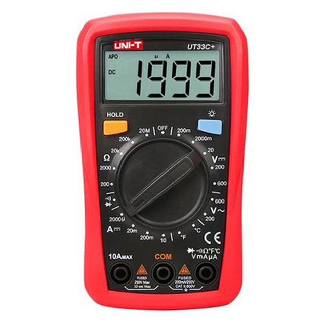 Unı-T Ut 33C+ Dijital Multimetre Ölçü Aleti