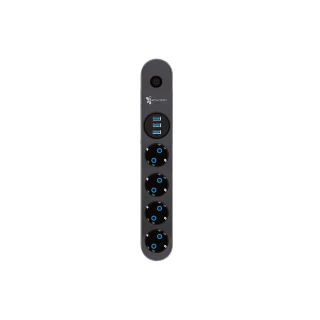 3'lü Priz-3'lü usb Akım Korumalı Anahtar
