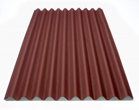 Onduline Oluklu Kırmızı Çatı Levhası 2 m²