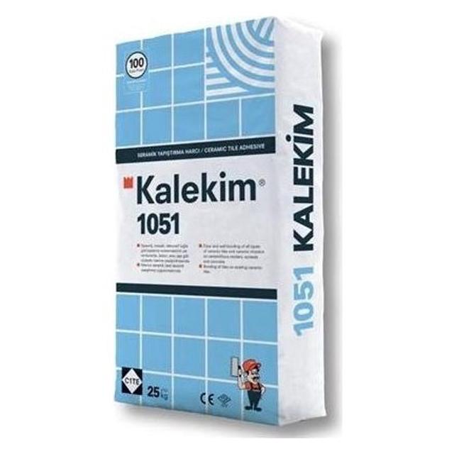 Kalekim 1051 Seramik Yapıştırma Harcı Gri 25kg