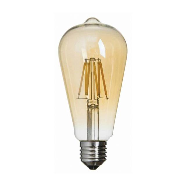K2 6W 2700K E27 Flamanlı Rustik Ampul