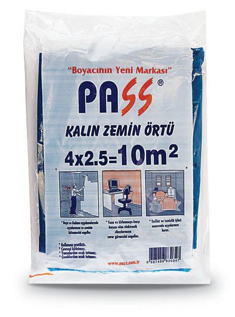 Kalın Boya ve Zemin Örtüsü 10m²