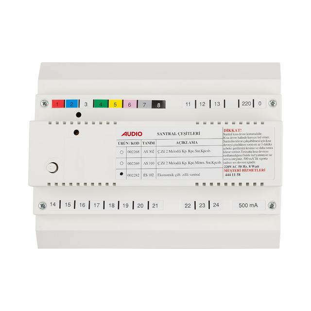 Audio ES102 Santral (Çift Zilli)