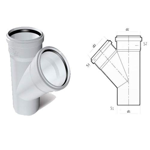 Fırat Pvc Tek Çatal 70x50