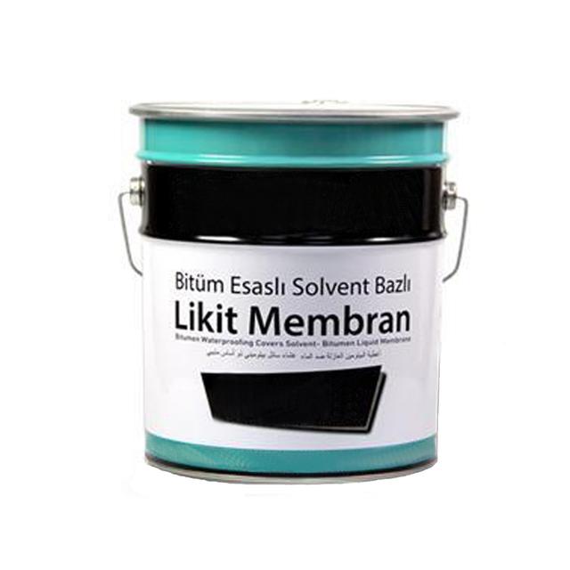 Likit Membran Bitüm Esaslı Solvent Bazlı Siyah