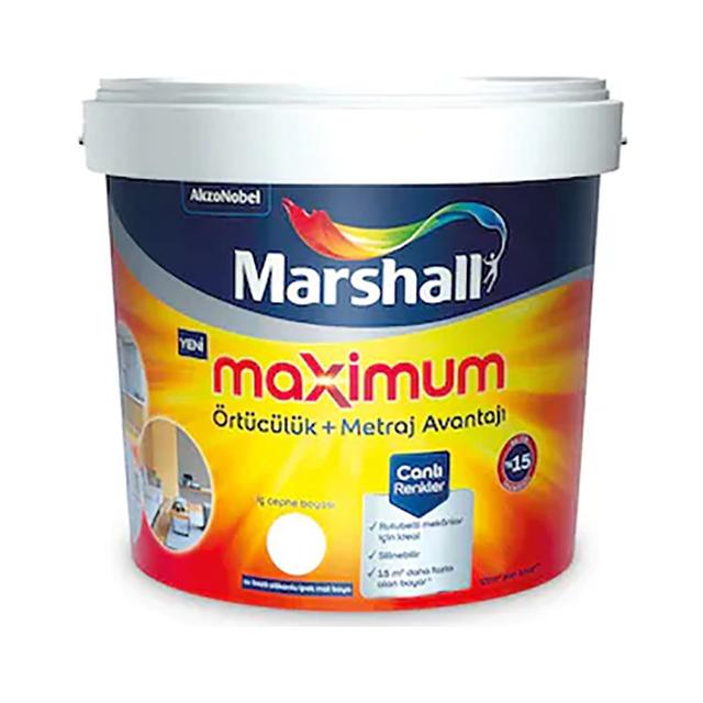 Marshall Maximum İç Cephe Beyaz BW 7.5Lt
