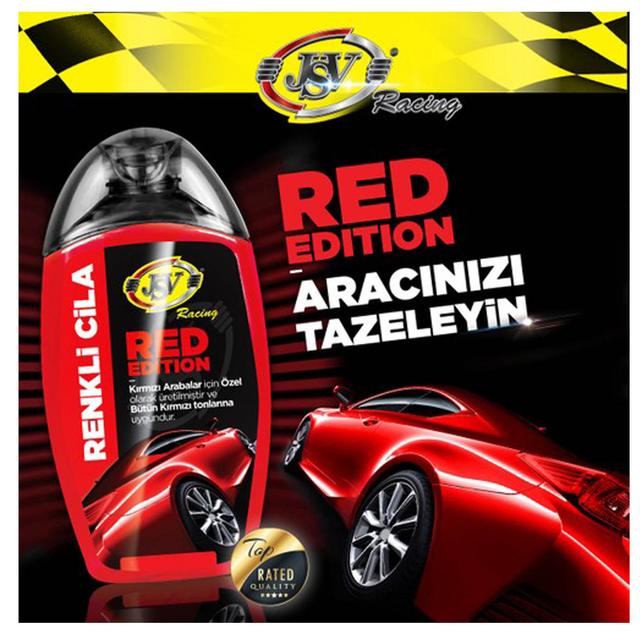 Oto-Jsv Kırmızı Renkli Cila 300 Ml
