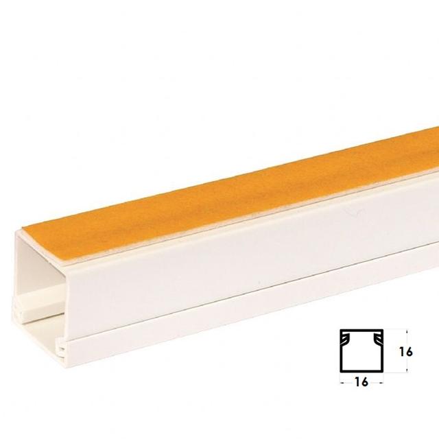 Kablo Kanalı Yapışkanlı 16x16 2Mt