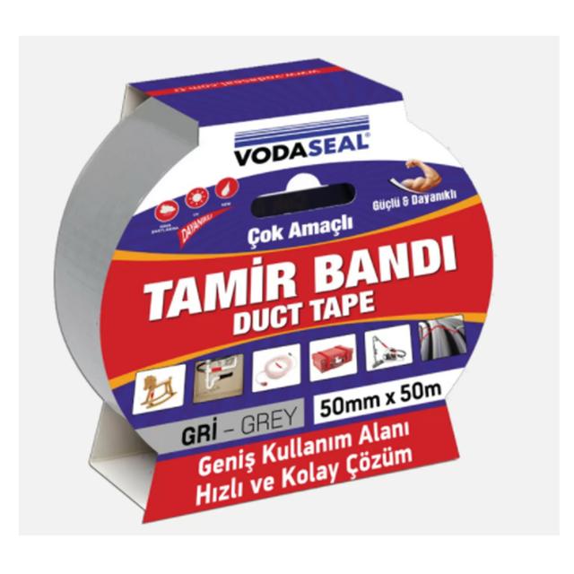 Vodaseal Duct Tape - Tamir Bandı 50Mm X 50M Siyah