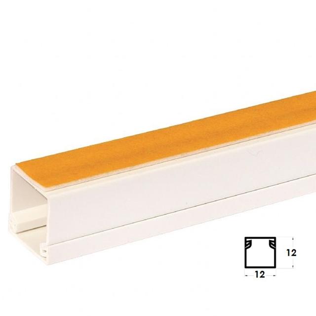 Kablo Kanalı Yapışkanlı 12x12 2 Mt