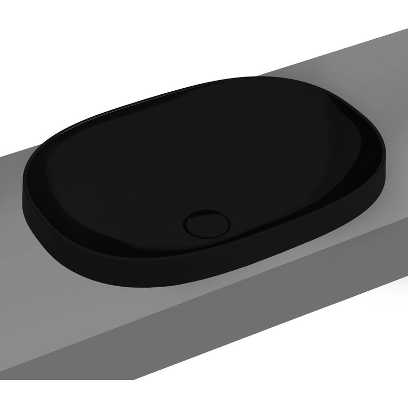 VitrA Frame Tezgahüstü Lavabo Mat Siyah (5652B483-0016)