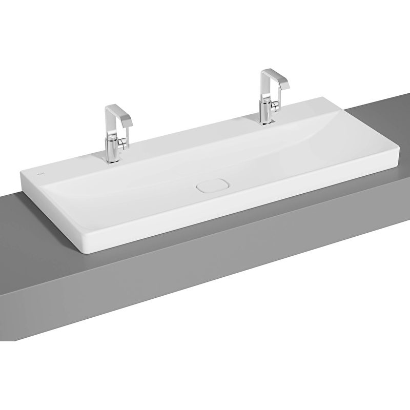 VitrA Metropole Tezgahüstü lavabo Mat Beyaz (7530B401-0937)