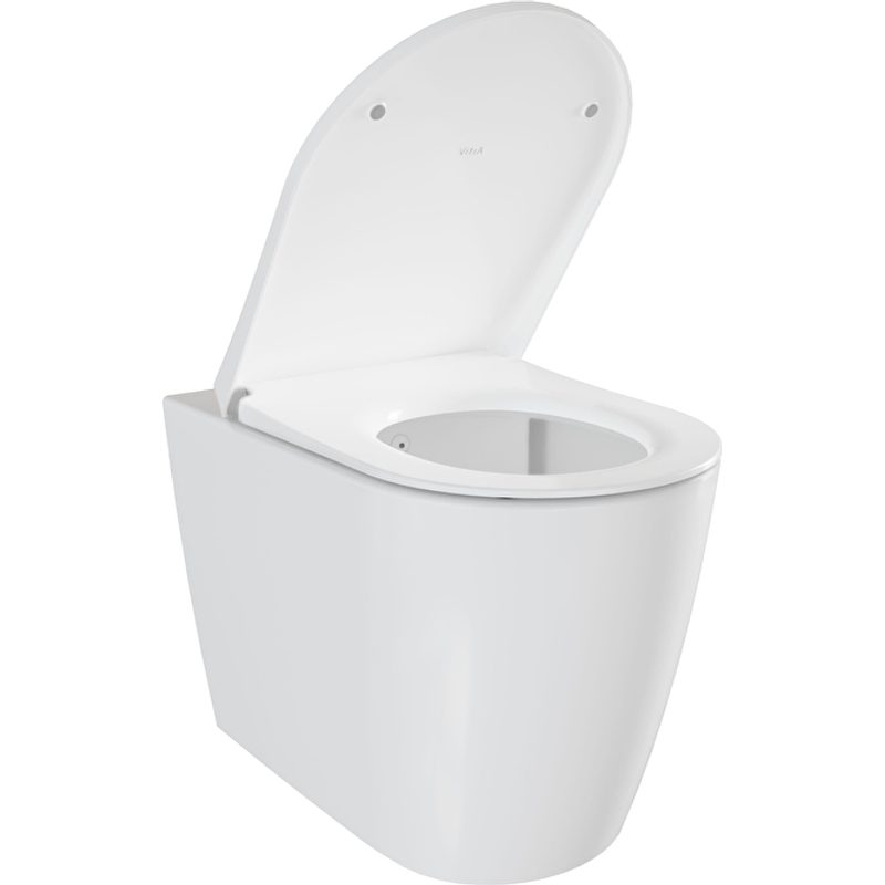 VitrA Metropole Round QuantumFlush Yerden klozet Beyaz