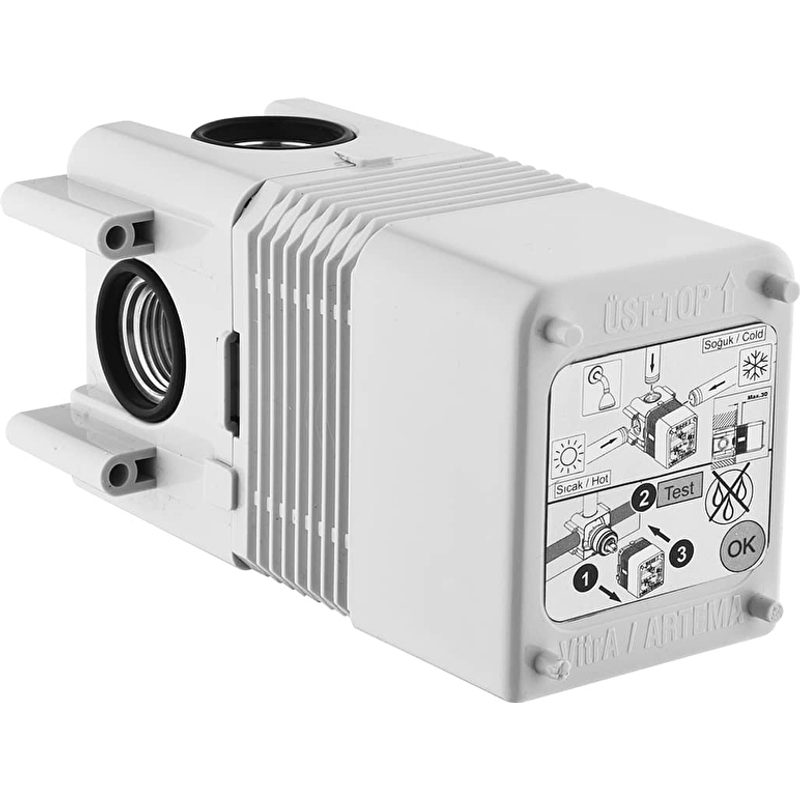 VitrA Minibox Ankastre Duş Bataryası Krom