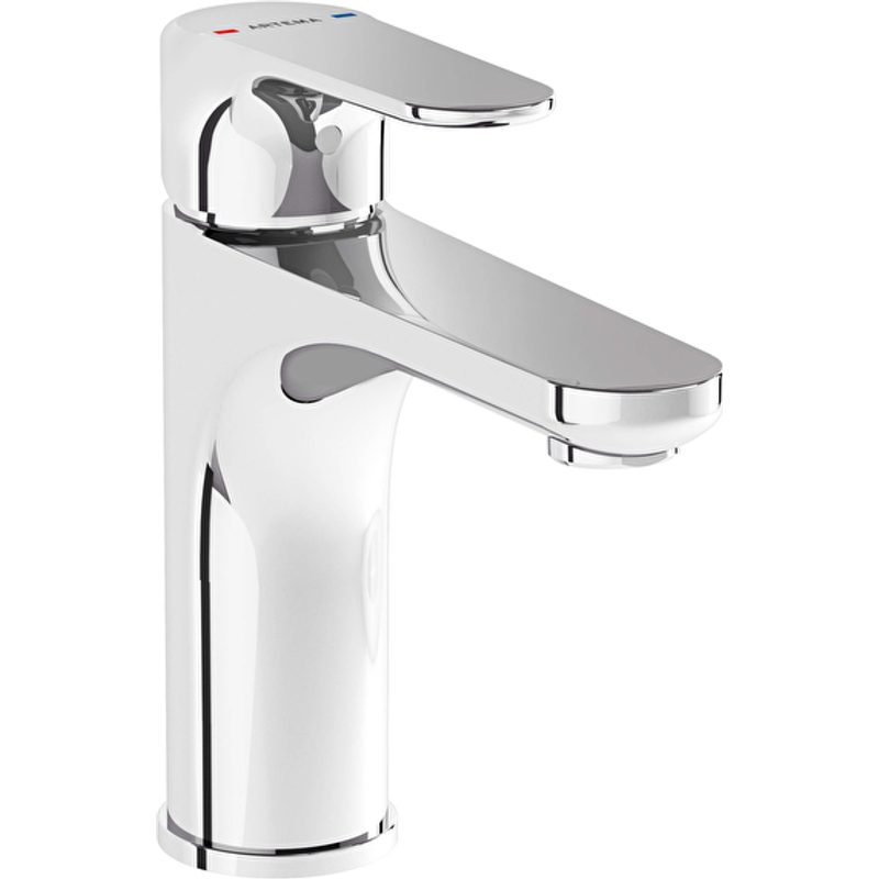 VitrA Root Round Lavabo Bataryası Krom