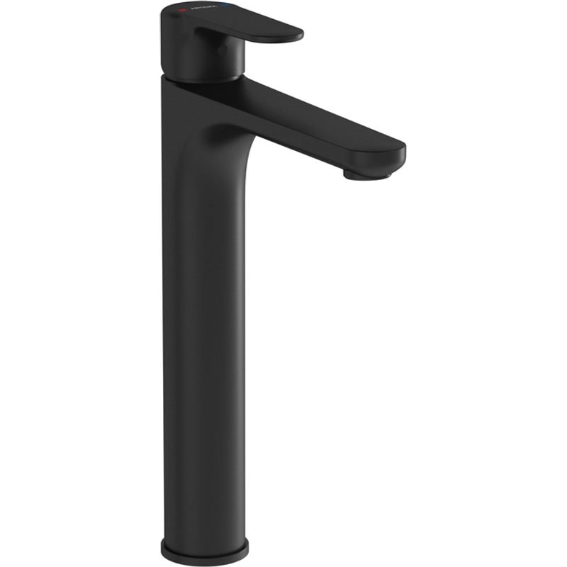 VitrA Root Round Lavabo Bataryası Mat Siyah