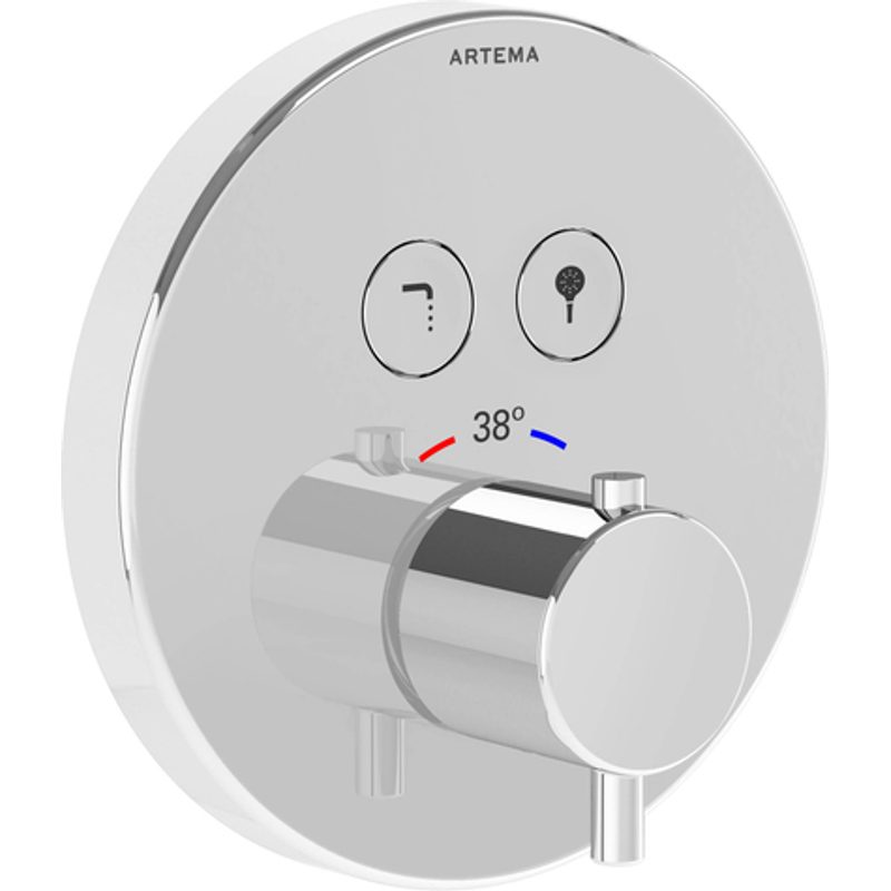 VitrA Aquaheat Ankastre Termostatik Banyo Bataryası Krom