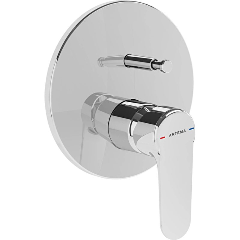 VitrA Root Round Ankastre Banyo Bataryası Krom