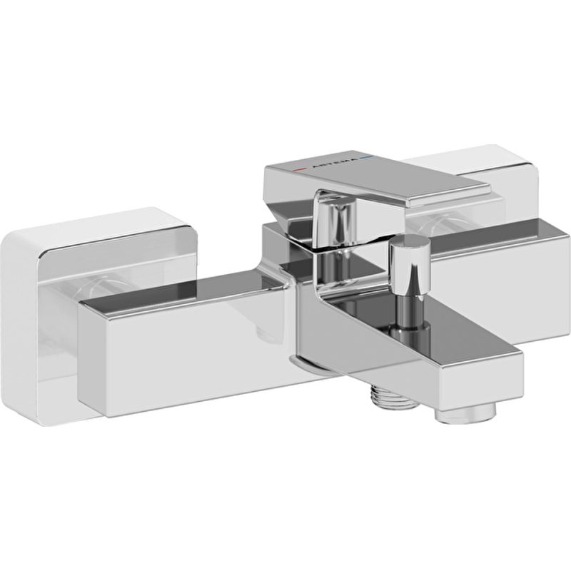 VitrA Minimax Square Banyo Bataryası Krom